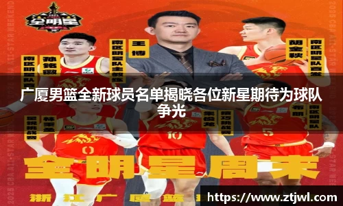 广厦男篮全新球员名单揭晓各位新星期待为球队争光